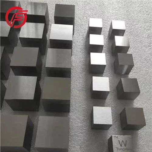Cubo de tungsteno pulido de tungsteno puro de 1 pulgada, 1,5 pulgadas, 2 pulgadas, 3 pulgadas y 4 pulgadas